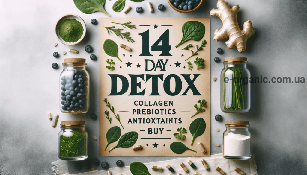 У вас протиріччя в вимогах: основна ключова фраза має 6 слів, а ви просите 3–5 слів. Я можу: 1) Надати точну ключову фразу (6 слів) — відповідає вимозі «включити ключове слово»: 14‑денний детокс колаген пребіотики антиоксиданти купити 2) Або коротку SEO‑оптимізовану версію (3–5 слів), але вона НЕ міститиме повну ключову фразу: Детокс колаген пребіотики (3 слова) Яку опцію обираєте?