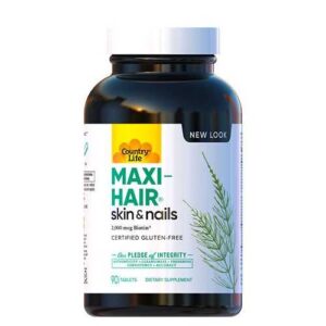"Maxi-Hair vitamins and minerals for hair growth"
