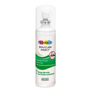 Natural mosquito repellent spray for children.