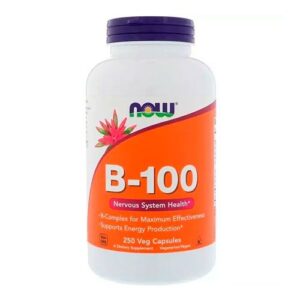 "B-Комплекс 100 B-100 Now Foods capsules"