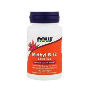 image Вітамін B-12 (Methyl B-12) 5000 мкг ТМ Нау Фудс / Now Foods 120 льодяників