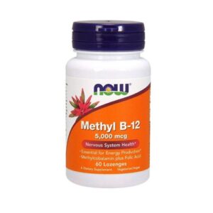 image Вітамін B-12 (Methyl B-12) 5000 мкг ТМ Нау Фудс / Now Foods 60 льодяників