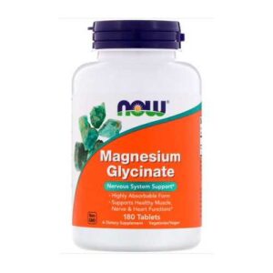 image Магній гліцинат Magnesium Glycinate Now Foods таблетки №180
