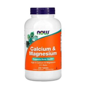 image Кальцій і Магній Calcium  Magnesium Now Foods таблетки №250