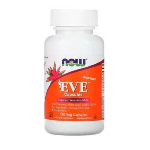 image Комплекс Для Жінок Eve Capsules Superior Women's Multi Now Foods рослинні капсули №120