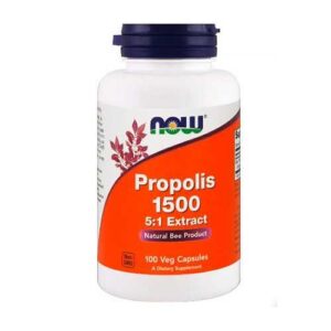 image Екстракт Прополісу 1500 Now Foods 100 гелевих капсул
