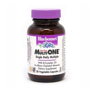 image Мультивітаміни без заліза MultiONE Bluebonnet Nutrition 30 гелевих капсул