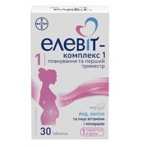 image Елевіт-комплекс 1 таблетки №30