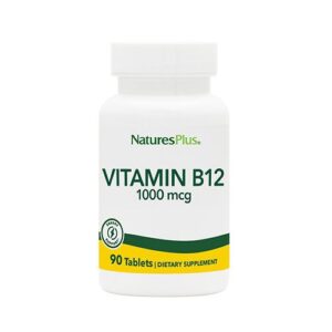 image Вітамін B-12 (Метилкобаламін) Vitamin B-12 1000 мкг Nature's Plus 90 таблеток