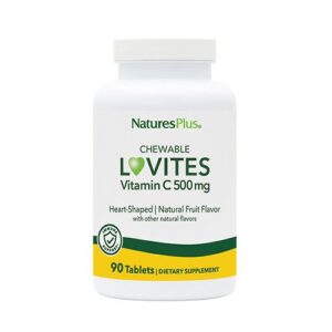 image Вітамін C (Vitamin C Lovites) 500 мг Nature's Plus 90 жувальних таблеток