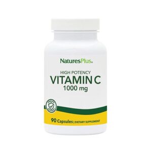 "Vitamin C 1000 mg vegetarian capsules package"