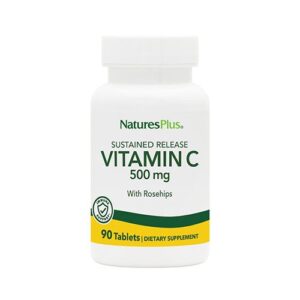 image Вітамін С (Vitamin C) 500 мг Natures Plus 90 таблеток