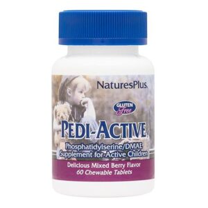 image Добавка для Активних Дітей Pedi-Active (Фосфатидилсерин та DMAE) Nature's Plus 60 таблеток