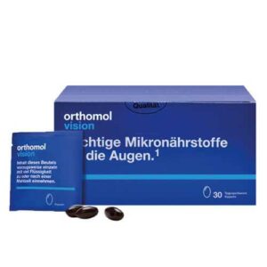 "Orthomol Vision for eye health support"