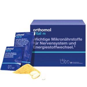 "Orthomol Vital M gran. Grapefruit for men"