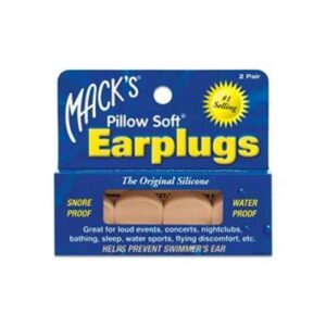 "Berushi Pillow Soft silicone earplugs beige"