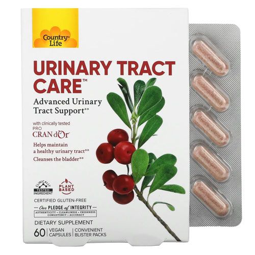 692489-500x500 image Підтримка сечовивідних шляхів (Urinary tract CARE) 60 веганських капсул ТМ Кантрі Лайф / Country Life