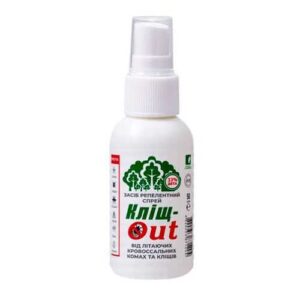 "Кліщ-out insect repellent 50 ml bottle"