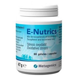 "E-Nutrics Metagenics 60 capsules product packaging"