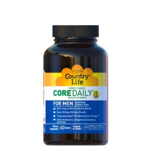 image Мультивітаміни для чоловіків Core Daily 1 №60 ТМ Кантрі Лайф / Country Life