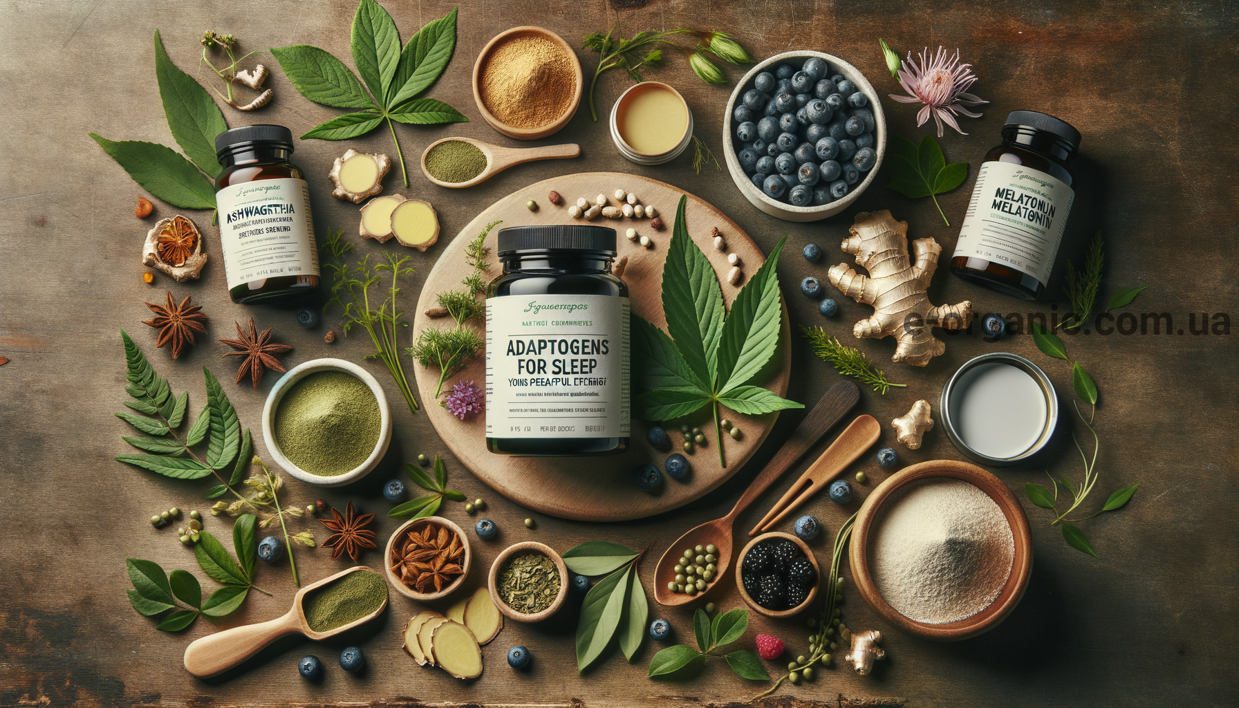Illustration for section: Інтеграція адаптогенів у ваш щоденний режим може бути  - адаптогени для сну