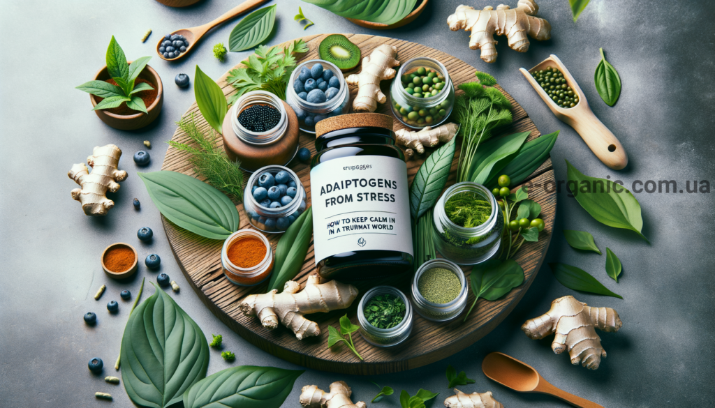 Адаптогени від стресу для спокою