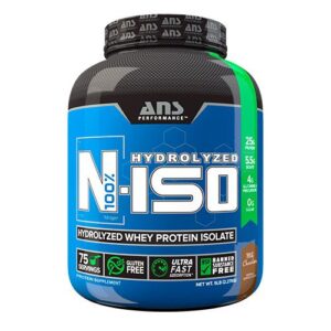 image Ізолят сироваткового протеїну ANS Performance N-ISO 100% Hydrolyzed молочний шоколад 2
