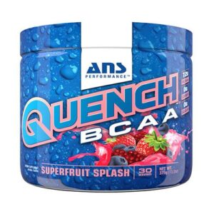 image Амінокислоти ANS Performance QUENCH BCAA Суперфруктовий сплеск 375 г