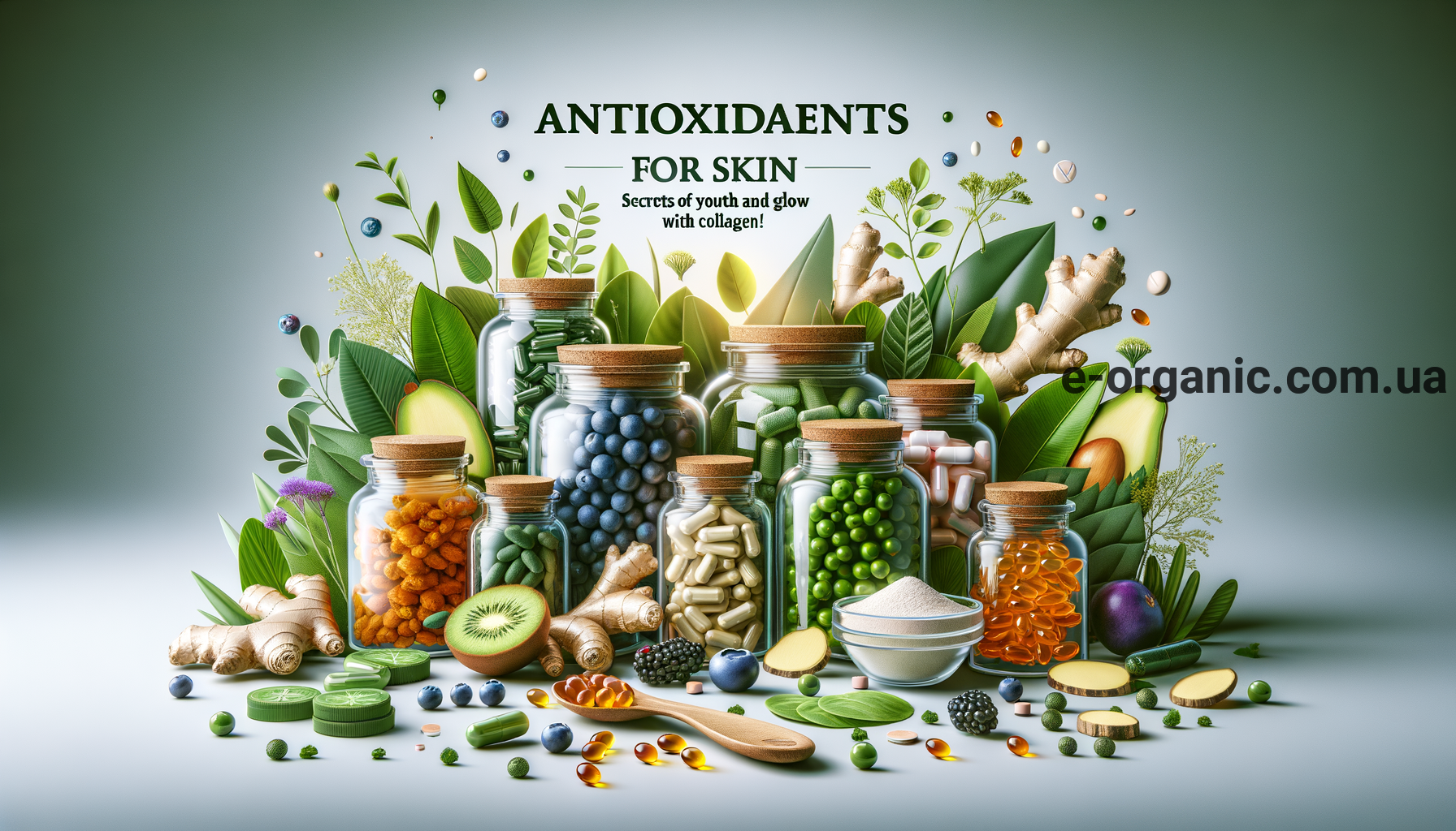Антиоксиданти для шкіри: молодість і сяйво