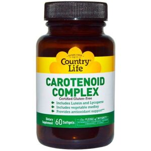 image Каротиноїдний комплекс Carotenoid Complex Country Life 60 капсул ТМ Кантрі Лайф / Country Life