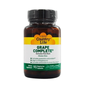 image Резвератрол з сосновою корою (Grape Complete) 90 капсул ТМ Кантрі Лайф / Country Life