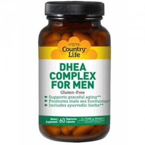 image Тестостероновий бустер для чоловіків DHEA Complex for Men 60 капсул ТМ Кантрі Лайф / Country Life