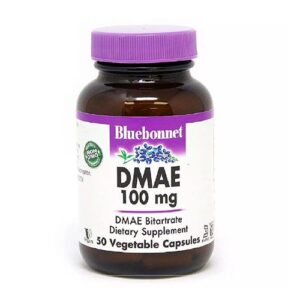 image Діметиламіноетанол DMAE 100 мг Bluebonnet Nutrition 50 капсул