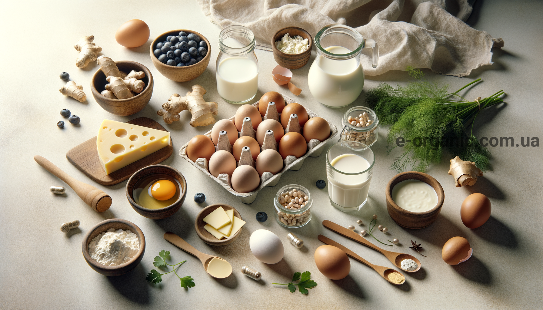 Illustration for section: Яйця — білок містить амінокислотний профіль, необхідн - добавки імунітет колаген антиоксиданти купити Україна