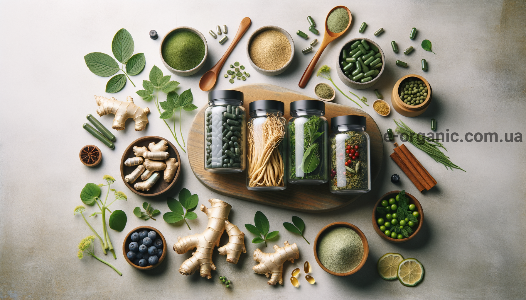 Illustration for section: Найбільш ефективні адаптогени Серед найбільш відомих  - енергія молодості