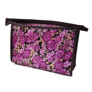"Assorted cosmetic bag size 27x17x7."