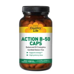 "Вітаміни групи B Action B-50 capsules"