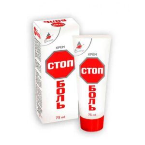 "Крем Стоп-біль ТМ Еліксир 75 мл packaging"