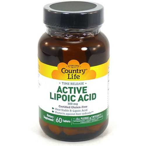 lipoevaja-kislota-300-mg-60-tabletok-500x500 image Active Lipoic Acid (Ліпоєва кислота) 300 мг 60 таблеток ТМ Кантрі Лайф / Country Life