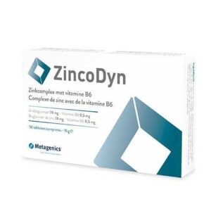 "ZincoDyn® Metagenics (ЦинкоДін) 56 tablets packaging"