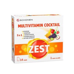image Мультивітамінний коктейль ZEST® 14 саше