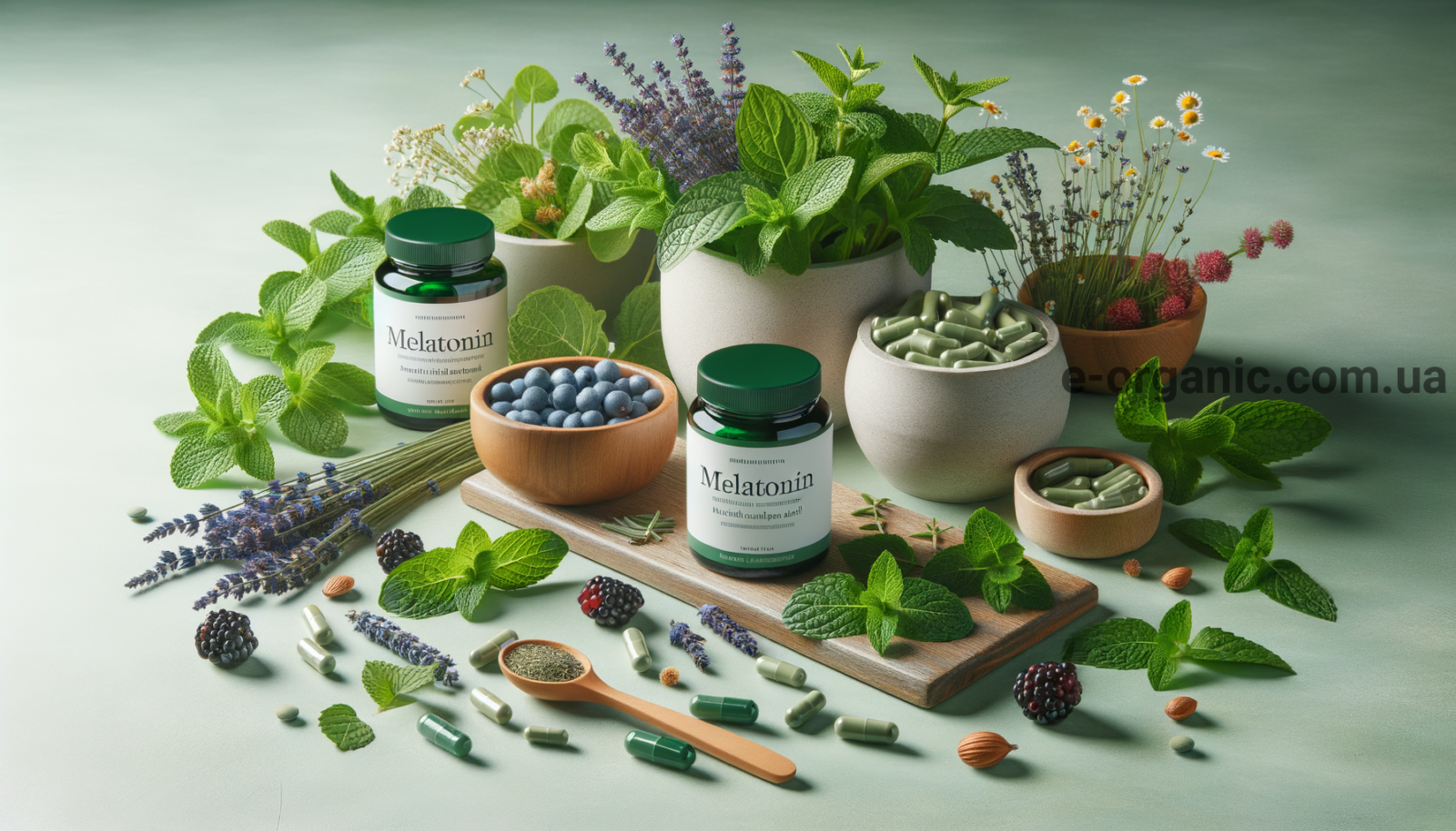 Illustration for section: Вплив мелатоніну на стрес Як мелатонін знижує рівень с - натуральний засіб для сну