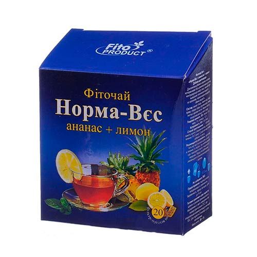 norma-ves-limon-ananas-500x500 "Фіточай № 4 Норма-Вага with pineapple and lemon"