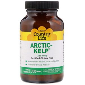 image Arctic Kelp (Норвезька ламінарія) 225 мкг 300 таблеток ТМ Кантрі Лайф / Country Life