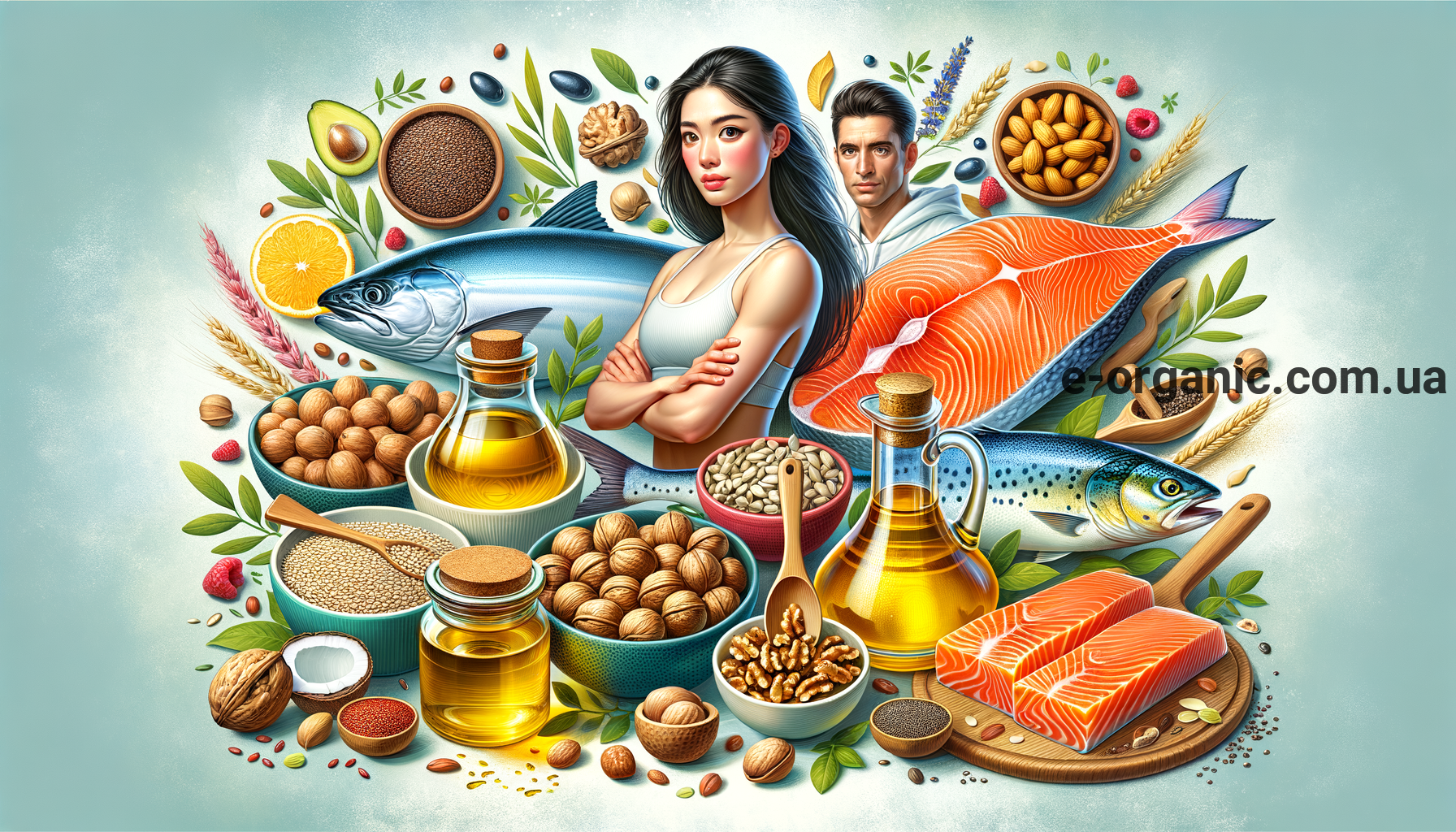 Омега-3 продукти для здоровя