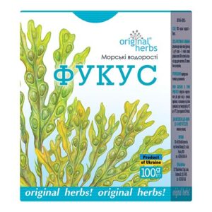 "Фукус Original Herbs 100 г product packaging"