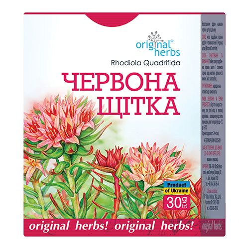 originalherbsrhodiolaroot30g-ua-4820183471918-500x500 "Chervona shchitka korin Original Herbs 30g package"