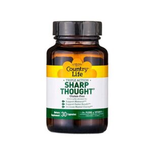 image Вітаміни для розуму Sharp Thought 30 капсул ТМ Кантрі Лайф / Country Life