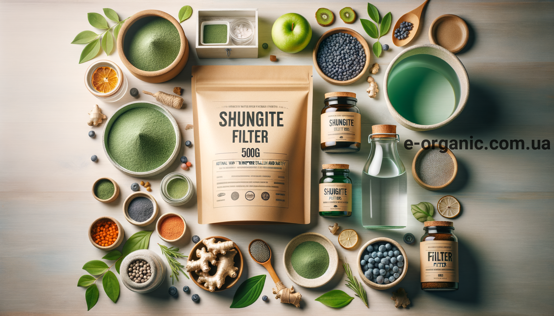 Шунгітовий фільтр для води