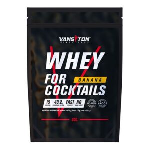 image Протеїн Для коктейлів 900 г Банан ТМ Вансітон / Vansiton
